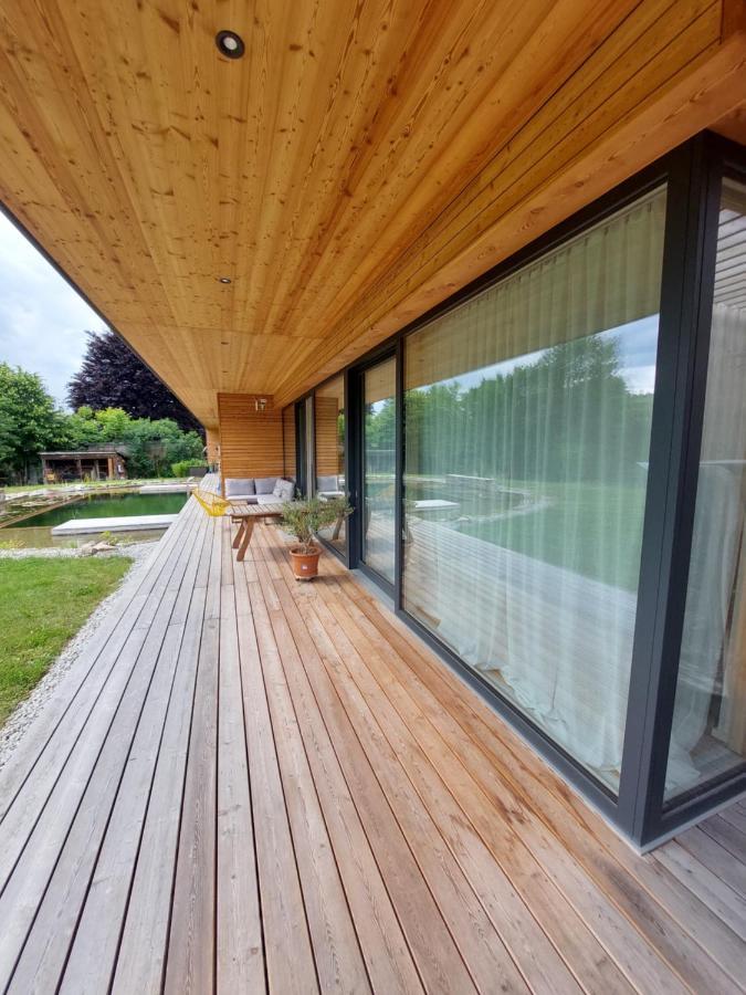 Appartement Am Teich Hainfeld Esterno foto