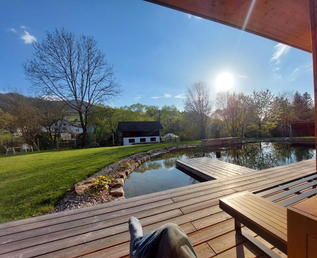 Appartement Am Teich Hainfeld Esterno foto