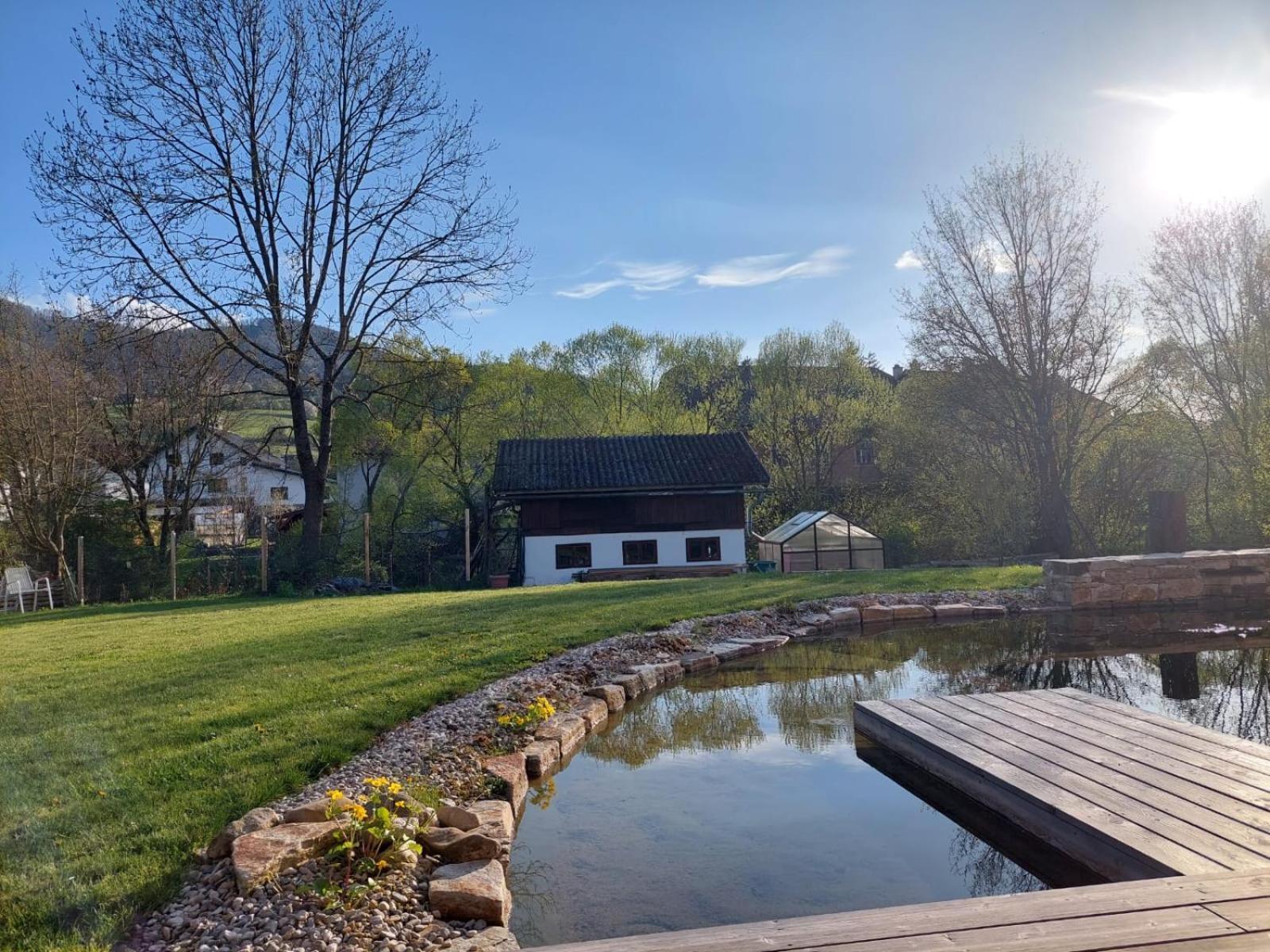 Appartement Am Teich Hainfeld Esterno foto